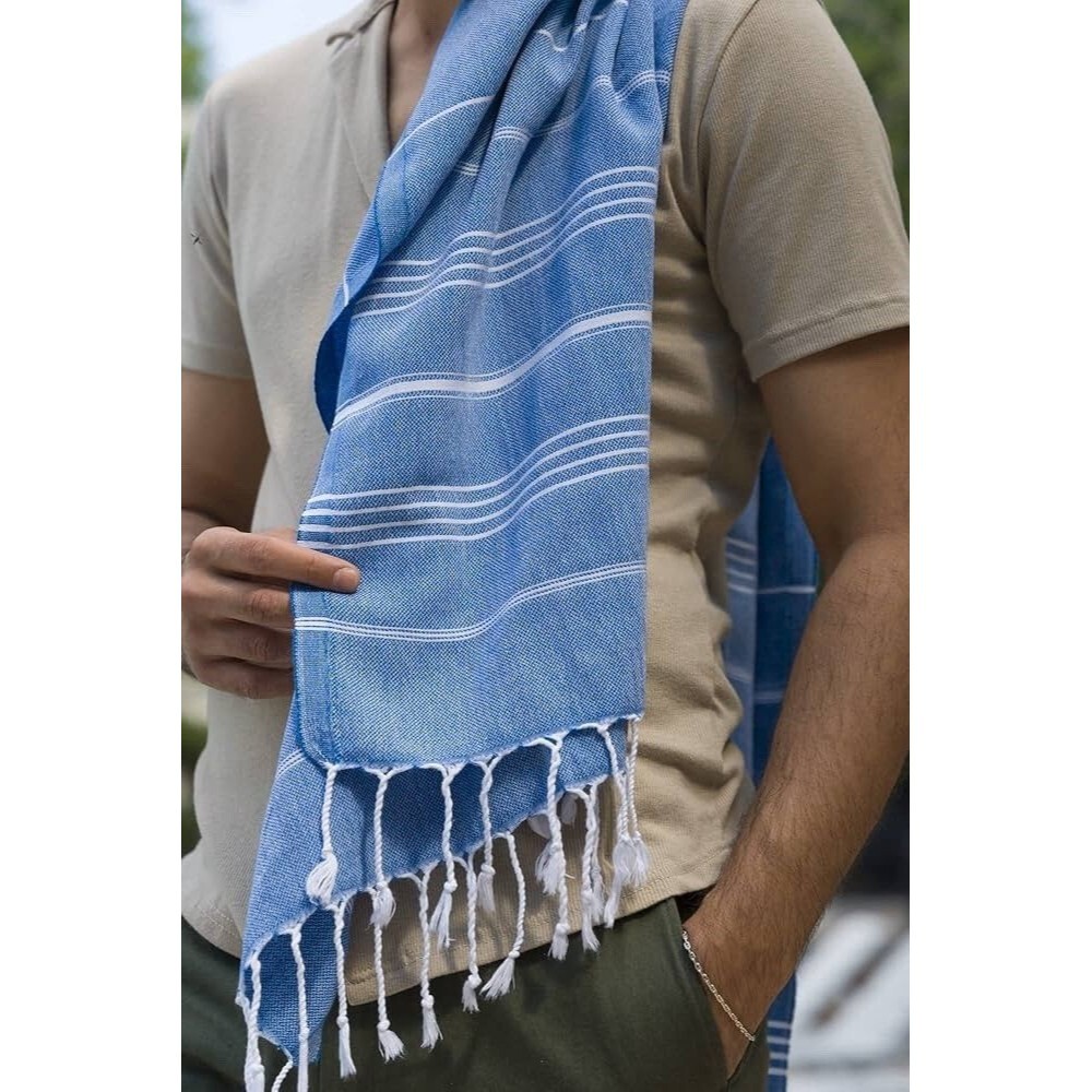 Beach Towel Gift, Bachelorette Party Gift, Turkish Towel Beach 70” X 35” - Picture 2 of 13